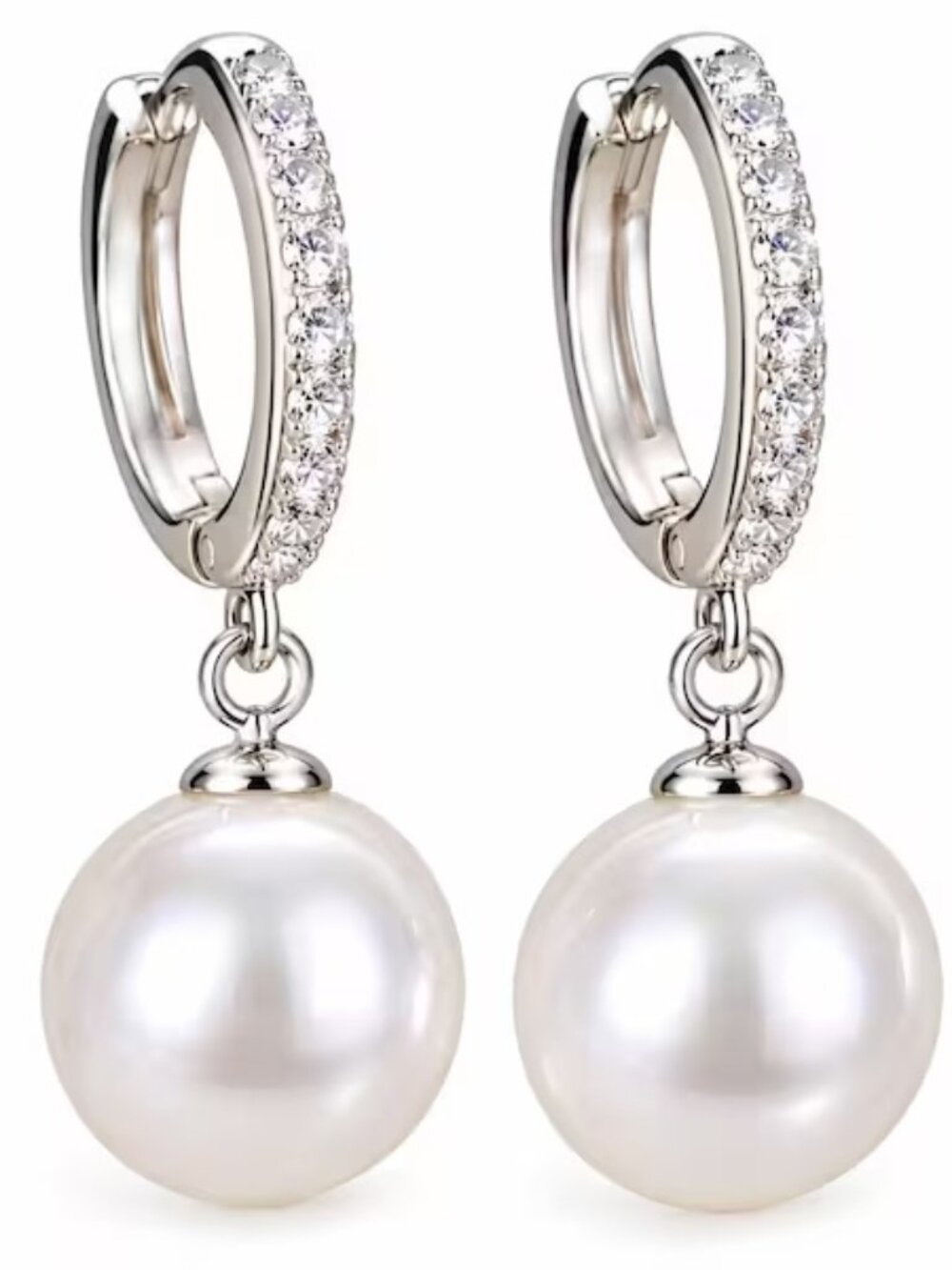 925 Sterling Silver New Earring With Pearl